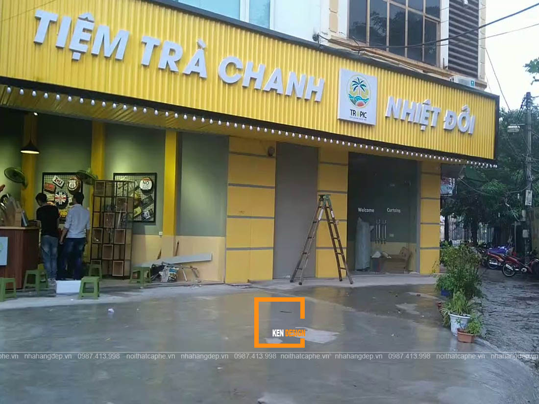 kinh nghiệm mở quán trà chanh